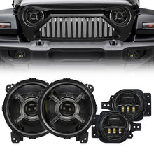 Jeep JL demon eyes headlights and fog lights