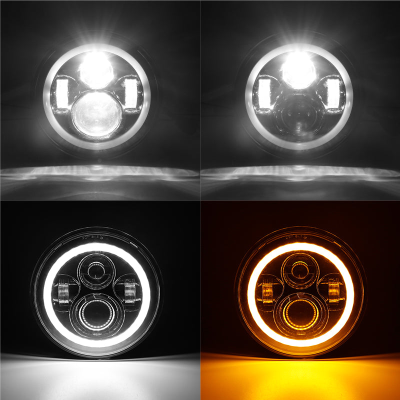 Jeep Wrangler halo headlights function