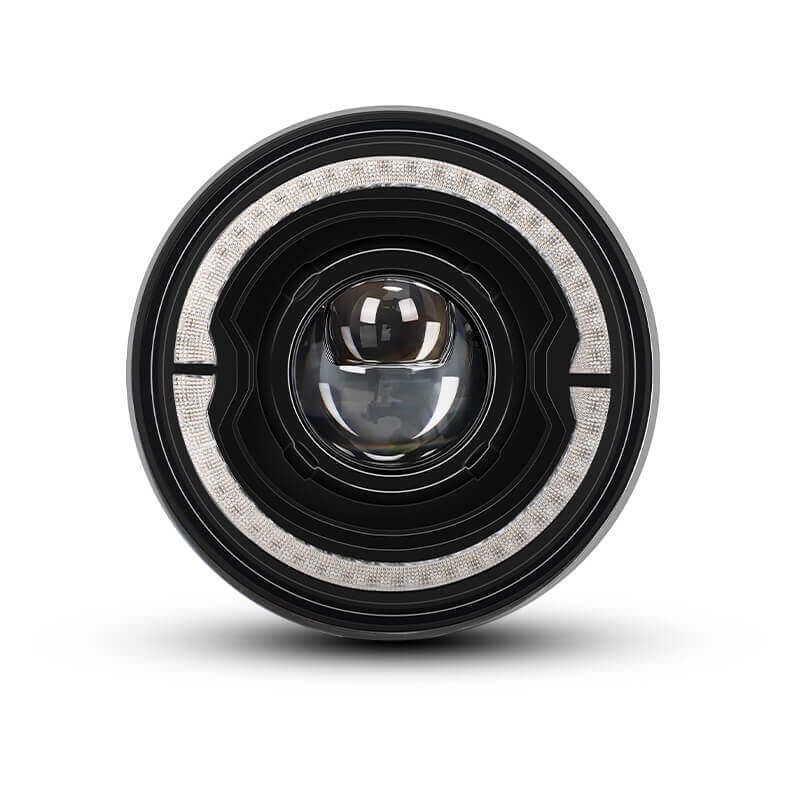 Jeep Wrangler led halo headlights install in TJ JK