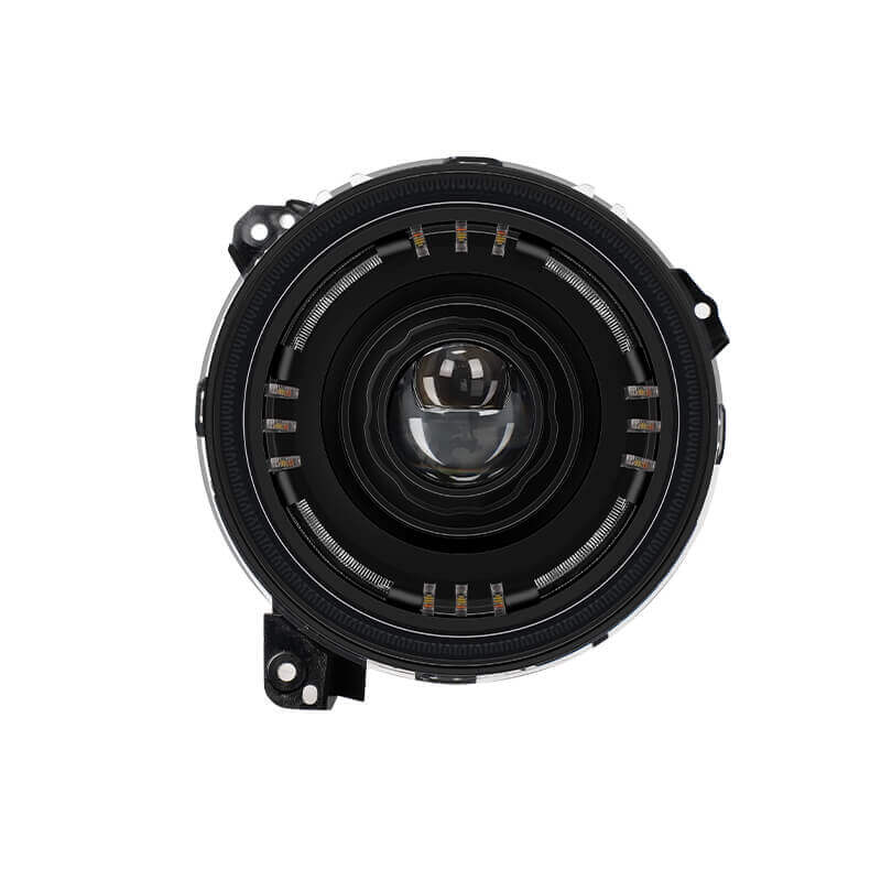 Jeep Wrangler led halo headlights install in JL JT