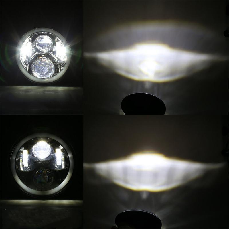 Jeep RGB Headlights with High Beam Low Beam