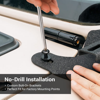 52" Jeep Light Bar & Pods & Brackets for 2018-Later Wrangler JL JLU & Gladiator | Prevail Series