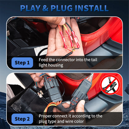 Full view of Jeep Wrangler JL spare tire LED light with brake and reverse function