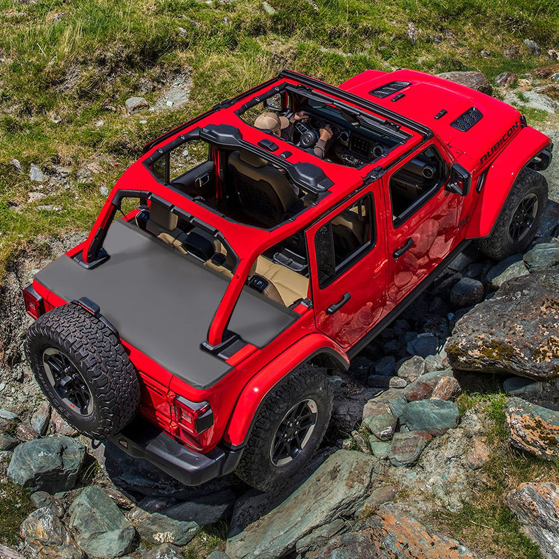 Jeep Tailgate Cover for 2018-2022 Jeep Wrangler JL JLU 4 Door