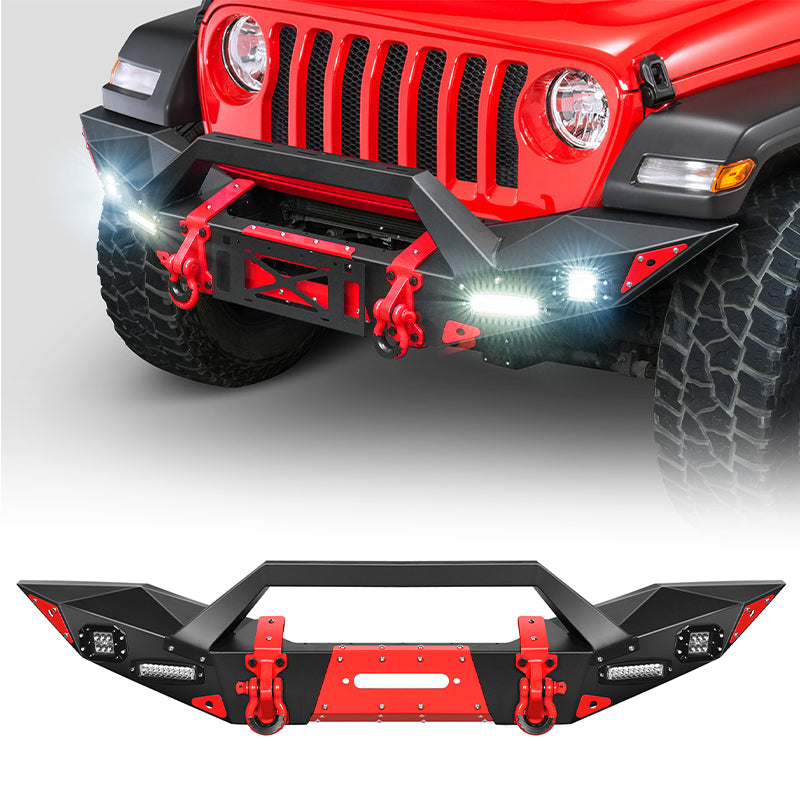 Front Winch Bumper for Wrangler and Gladiator