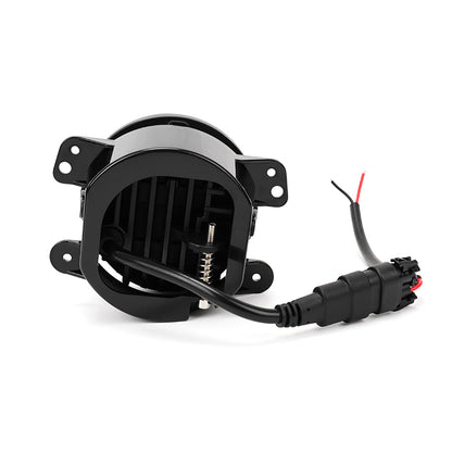 4 Inch 30W Dual Color Cree LED Fog Lights for Jeep Wrangler — Bright, Durable, and Weather-Resistant