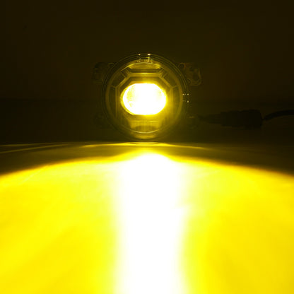 4 Inch 30W Dual Color Cree LED Fog Lights for Jeep Wrangler — Bright, Durable, and Weather-Resistant