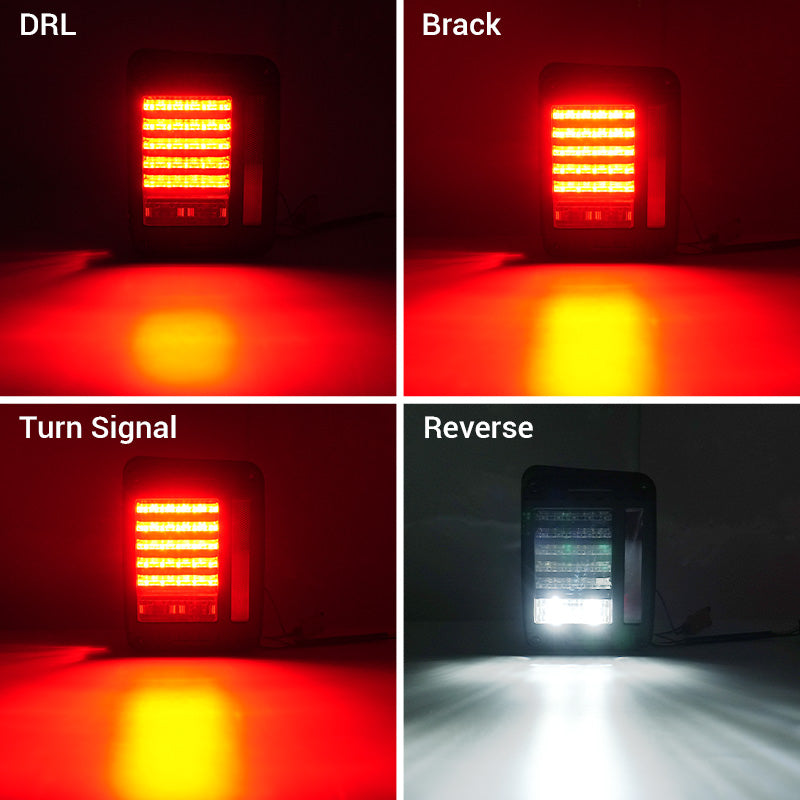 Jeep Wrangler JK LED Tail Lights