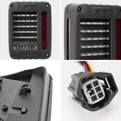 Details of the Jeep JK taillights