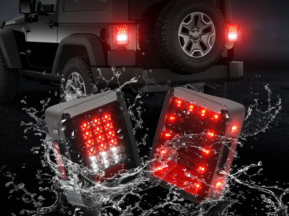 Rectangle Reflector for Jeep JK Tail Lights