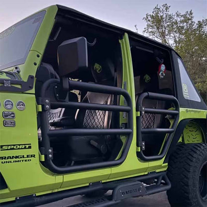 Jeep JK JKU Half Tube Doors with Side Mirror for Wrangler Jeep JK JKU Half Tube Doors with Side Mirror for Wrangler