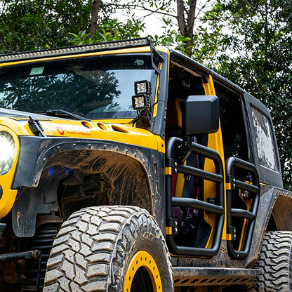 SD1 Series Tubular Doors with Side Mirror for Jeep Wrangler JK