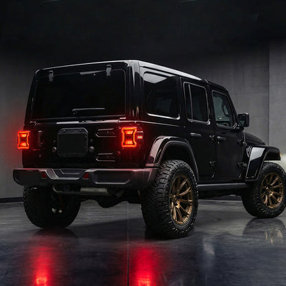 LED Tail Lights For Jeep Wrangler JL JLU 