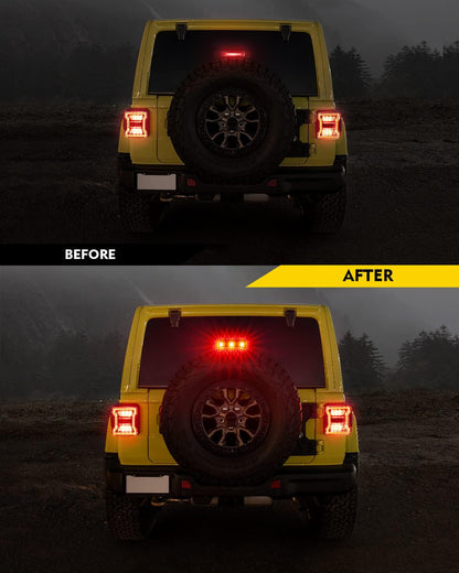 Jeep Wrangler JL LED third brake light