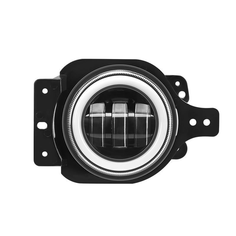 Upgrade 9'' Jeep Halo Headlights & Fog Lights with DRL for 2018-Later Jeep Wrangler JL & Gladiator JT