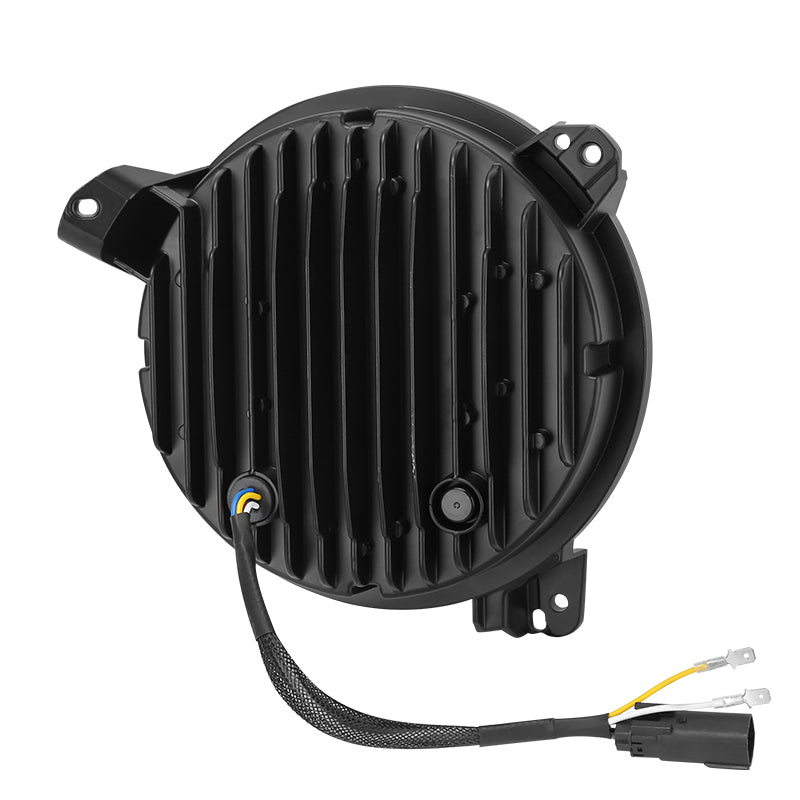 Jeep Halo Headlights & Fog Lights with DRL for 2018-Later Jeep Wrangler
