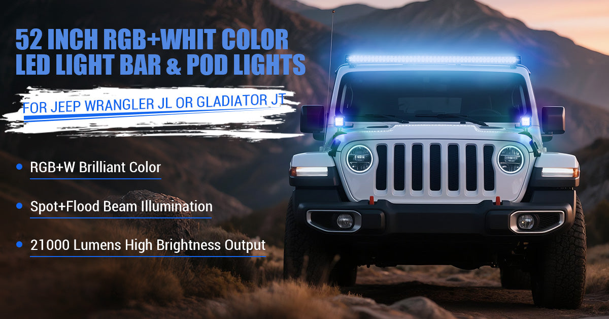 Jeep Wrangler & Gladiator light bar