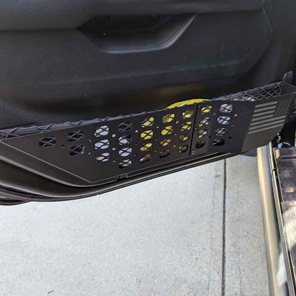 Durable Front Door Storage Box Compatible with Jeep Wrangler JL and Gladiator JT