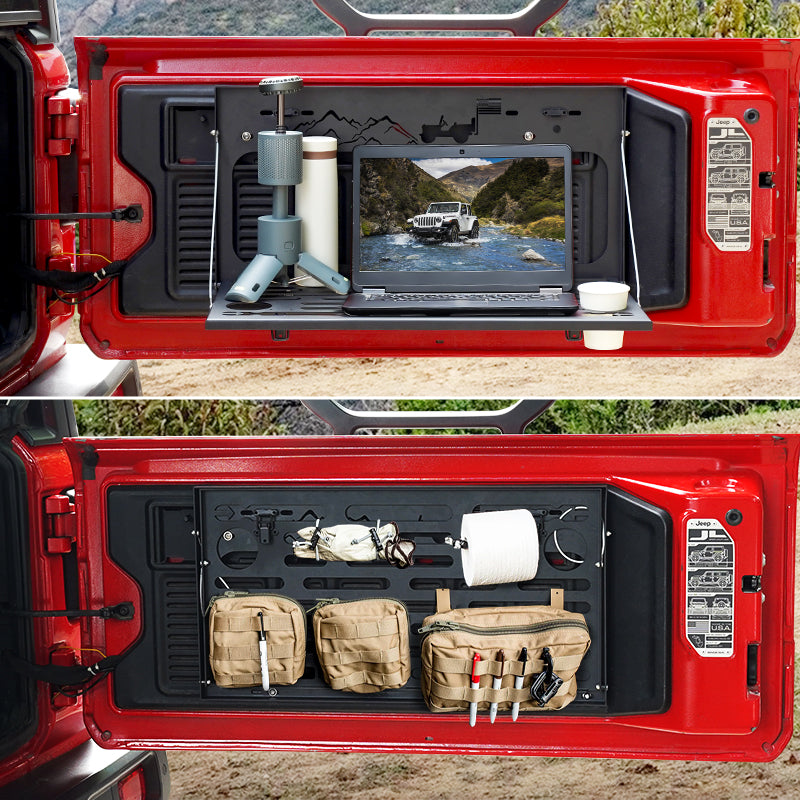 Jeep tailgate table