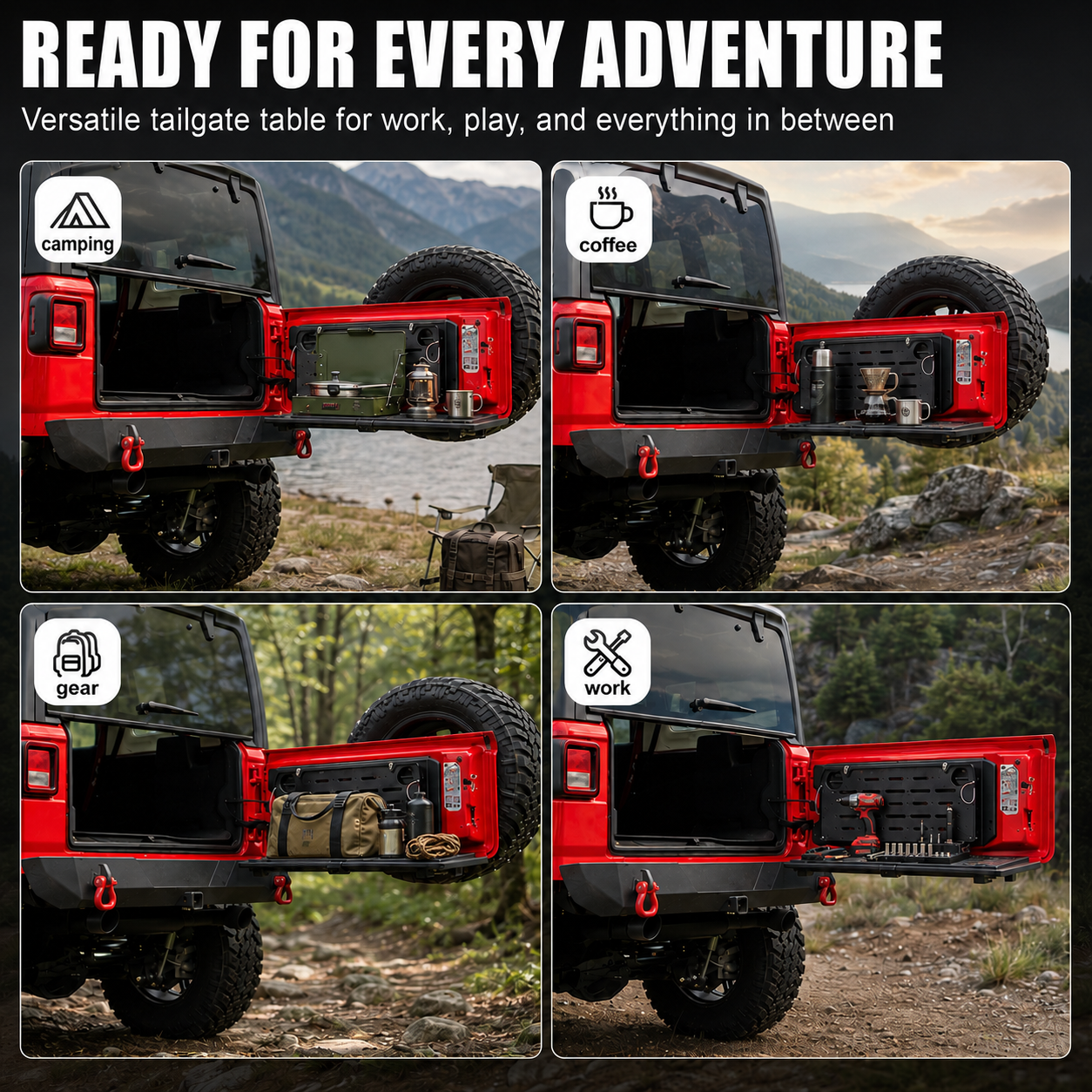 READY FOR EVERY ADVENTURE