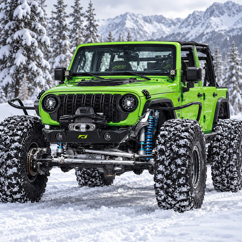 Jeep Wrangler front grille customer build