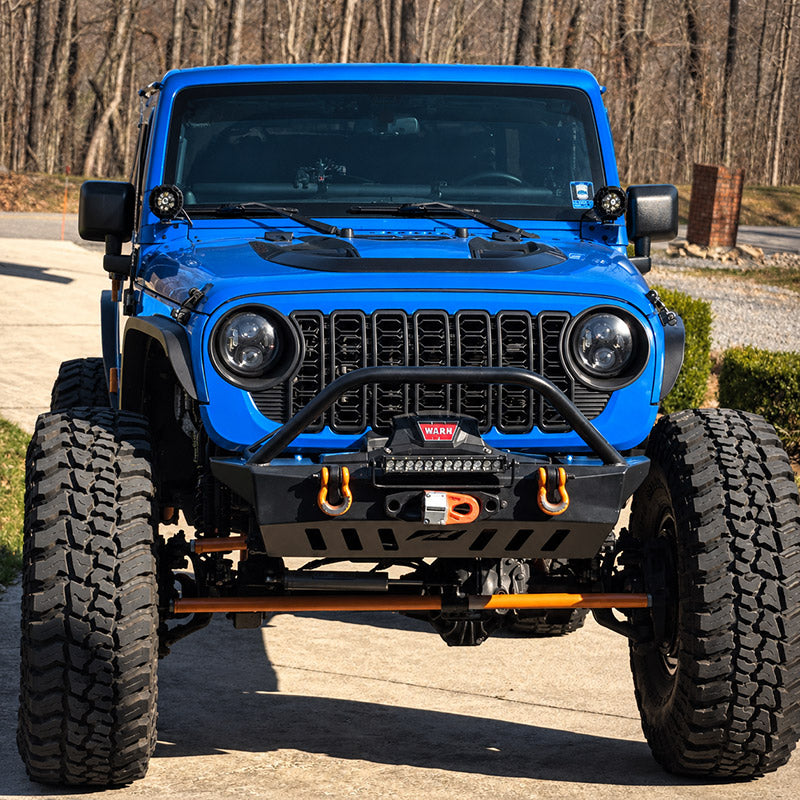 Jeep Wrangler front grille customer build