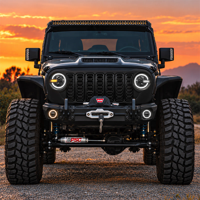 Jeep Wrangler front grille customer build