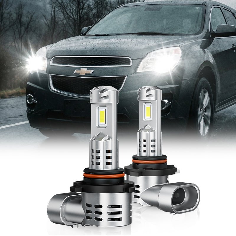 Fit For 2010-2015 Chevrolet Equinox H11 9005 LED Headlight Bulbs & H8 Fog Light Bulbs