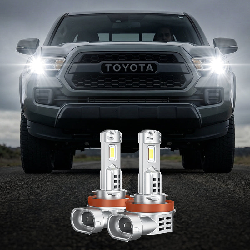 H8 H11 H16 LED Headlight Bulbs with Fog Light Bulbs for 2016-2023 Toyota Tacoma