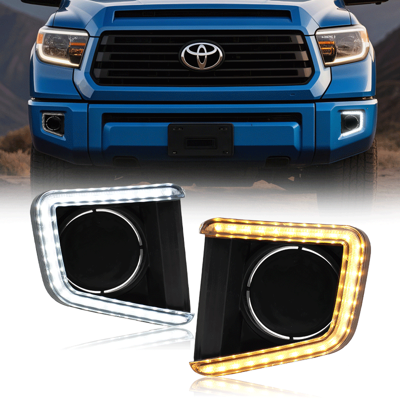 LED Front Bumper Fog Light for 2014-2021 Toyota Tundra