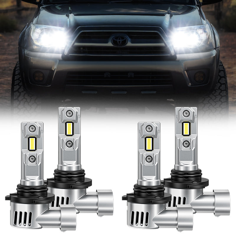 9005 9006 LED Headlight Bulbs For 2003-2005 Toyota 4Runner