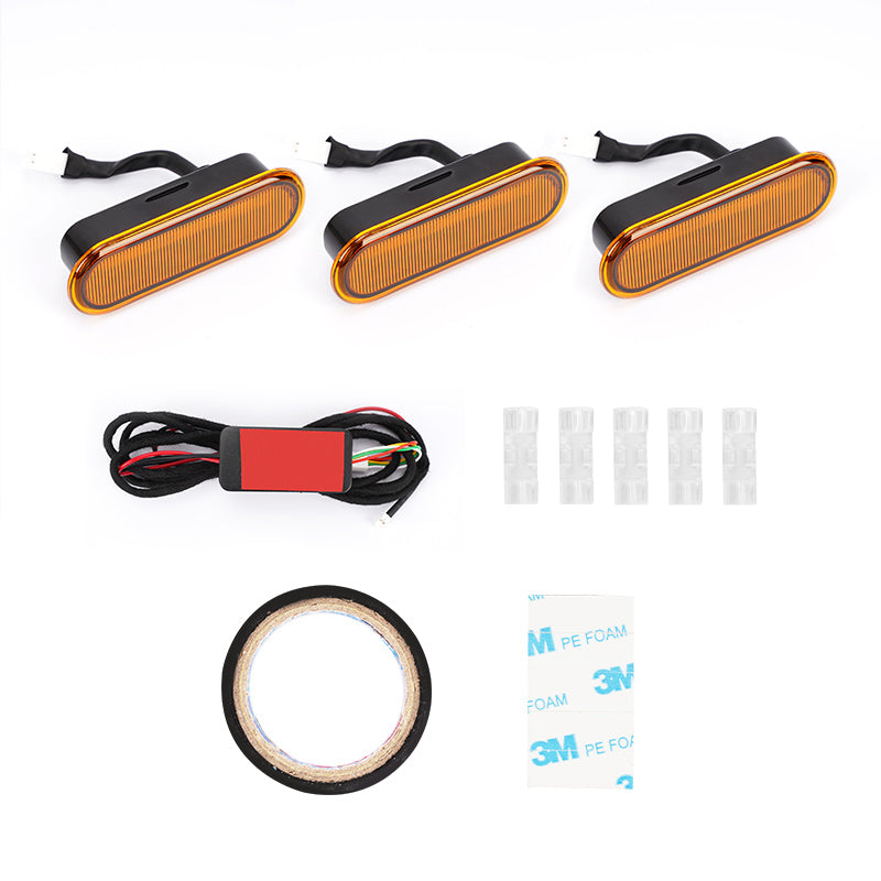 Amber LED Raptor Grille Lights Kit for 2021-Later Ford Bronco