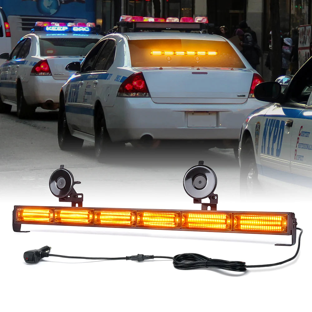 26" LED Traffic Advisor Strobe Light Bar