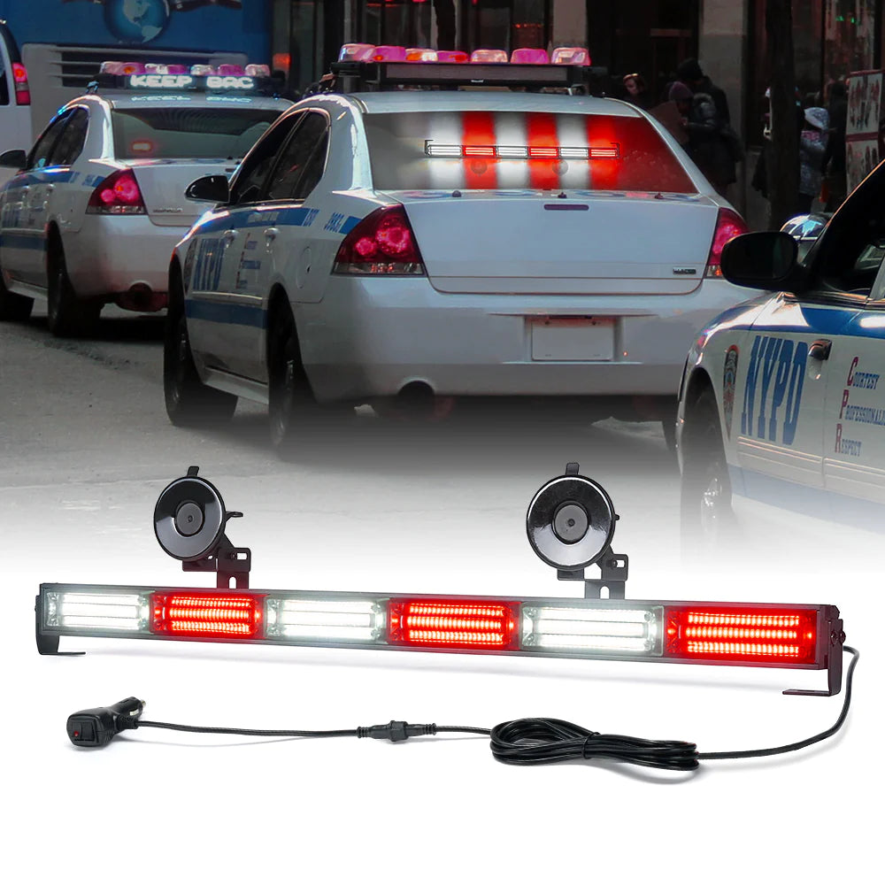 26" LED Traffic Advisor Strobe Light Bar