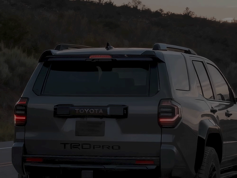 Flash brake function LED 3rd brake light for 2024-2025 Toyota 4Runner