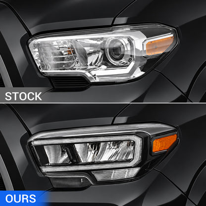 LED Reflector Headlights for 2016–2023 Toyota Tacoma