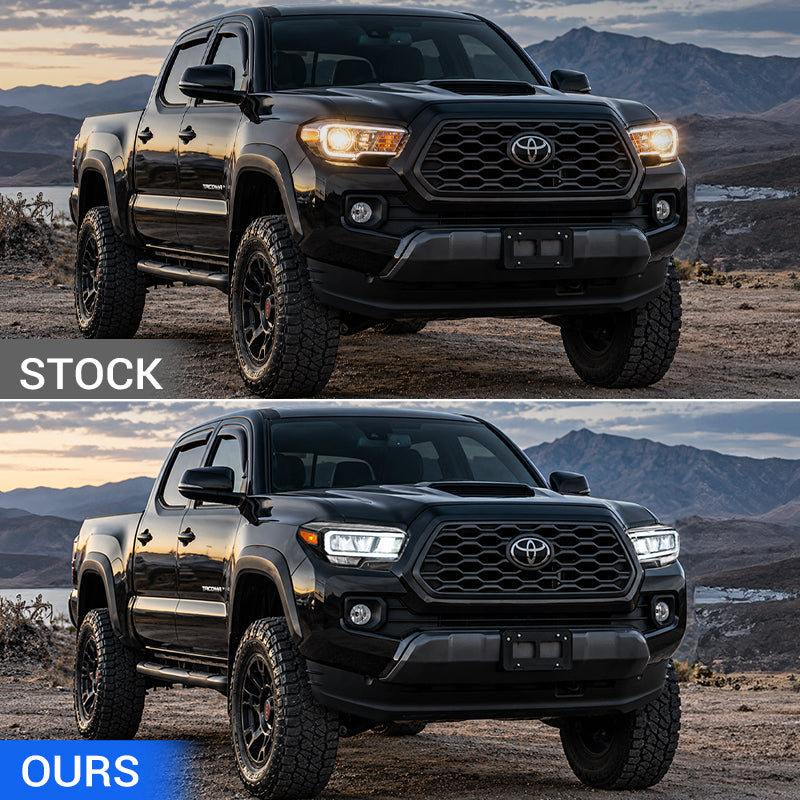LED Reflector Headlights for 2016–2023 Toyota Tacoma