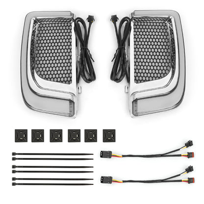 Motorcycle fairing lights package include