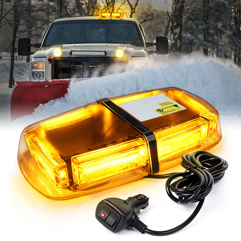 Mini LED Strobe Light Bar with Magnetic Base