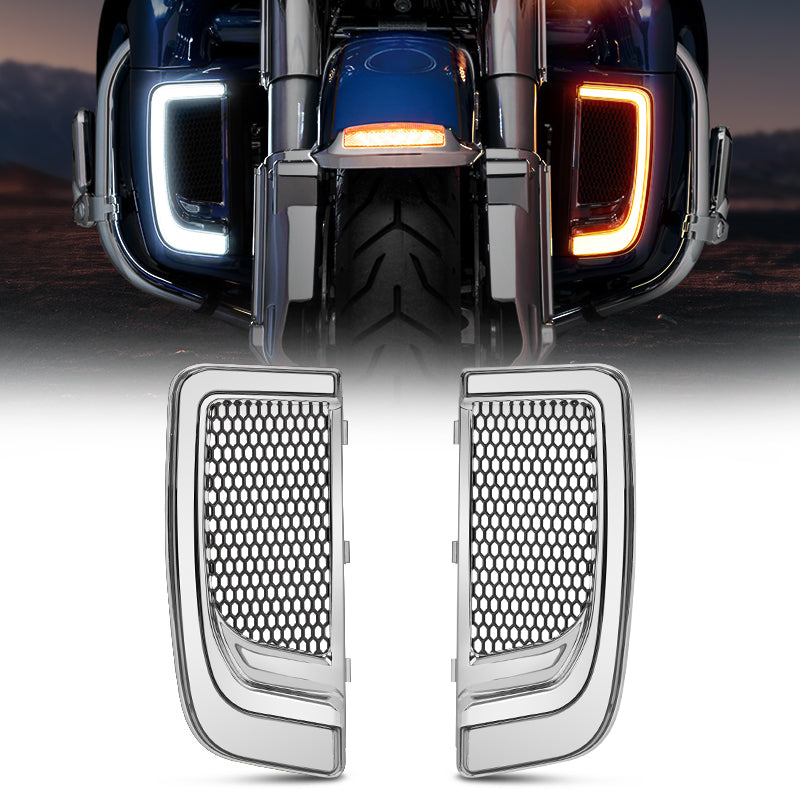 Harley lower grille lights