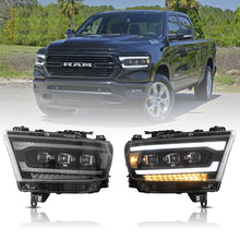 LED Matrix Projector Headlights For Dodge RAM 1500 2019-2025