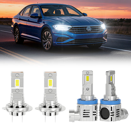 Fit For 2016-2019 Volkswagen Passat H7 H11 LED Headlight Bulbs | SP Air Series