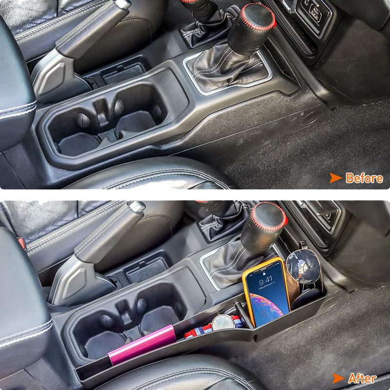 Jeep Wrangler JL Storage Box Before and After