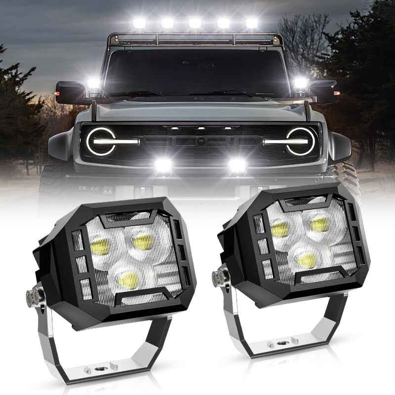 Ford Bronco LED pod lights