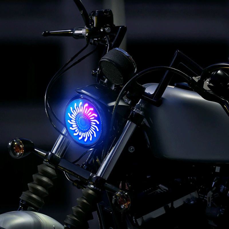 5.75'' RGB LED headlight for Harley Dyna and Sportster
