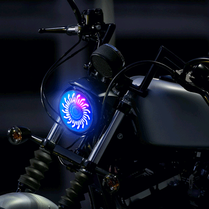 5.75'' RGB LED headlight for Harley Dyna and Sportster