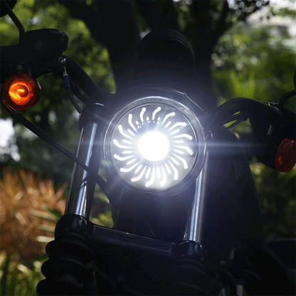 5.75'' RGB LED headlight for Harley Dyna and Sportster
