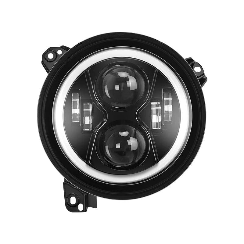 Jeep Wrangler 9 Inch RGB Headlights & Fog Lights