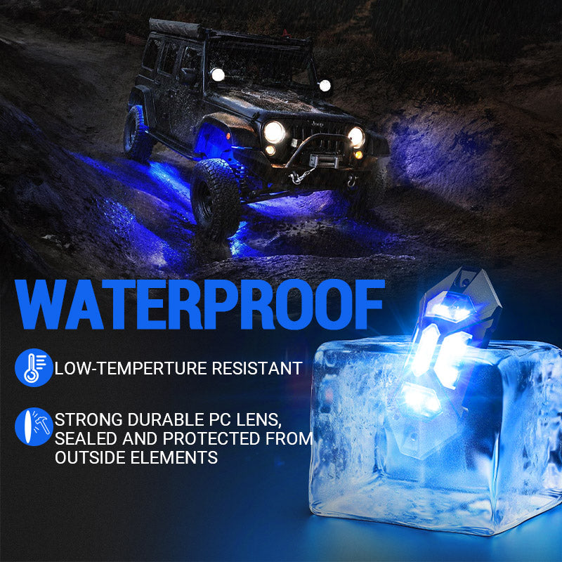 RGB rock lights for truck