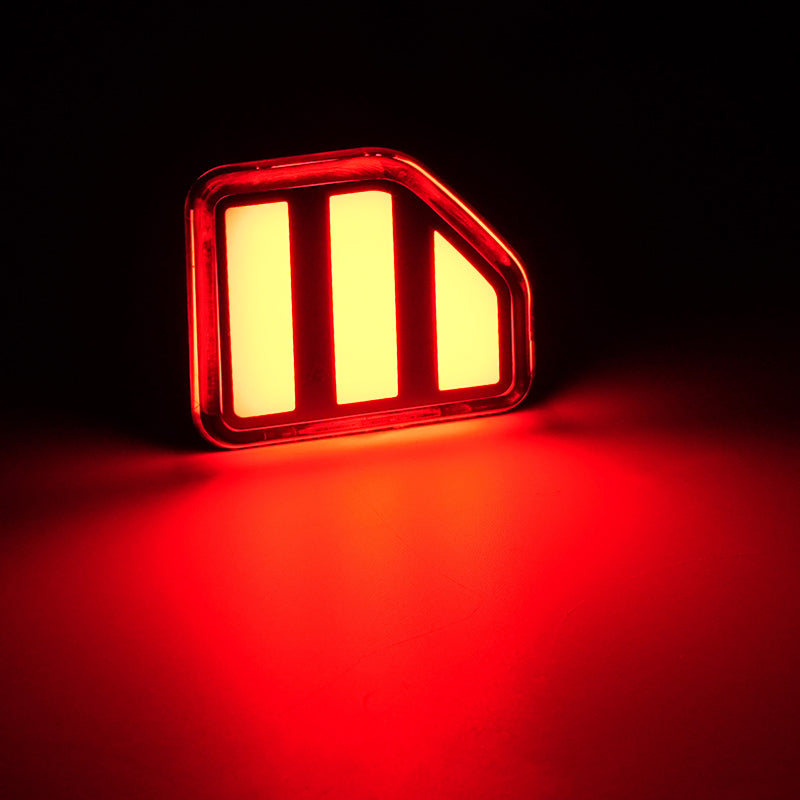 LED Rear Bumper Reflector Turn Brake Lights Jeep Wrangler JL 2018-2024